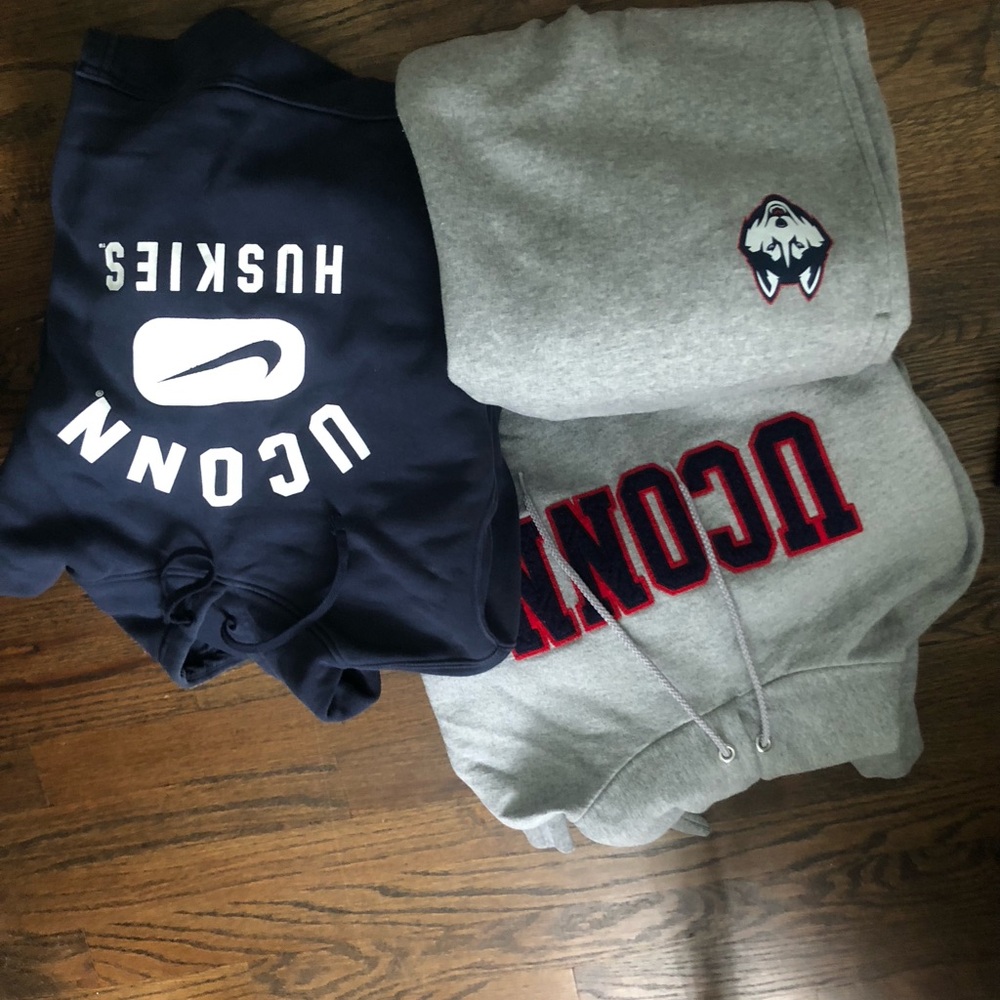 Huskies Unisex Sweatshirts and Joggers- Navy and Gray